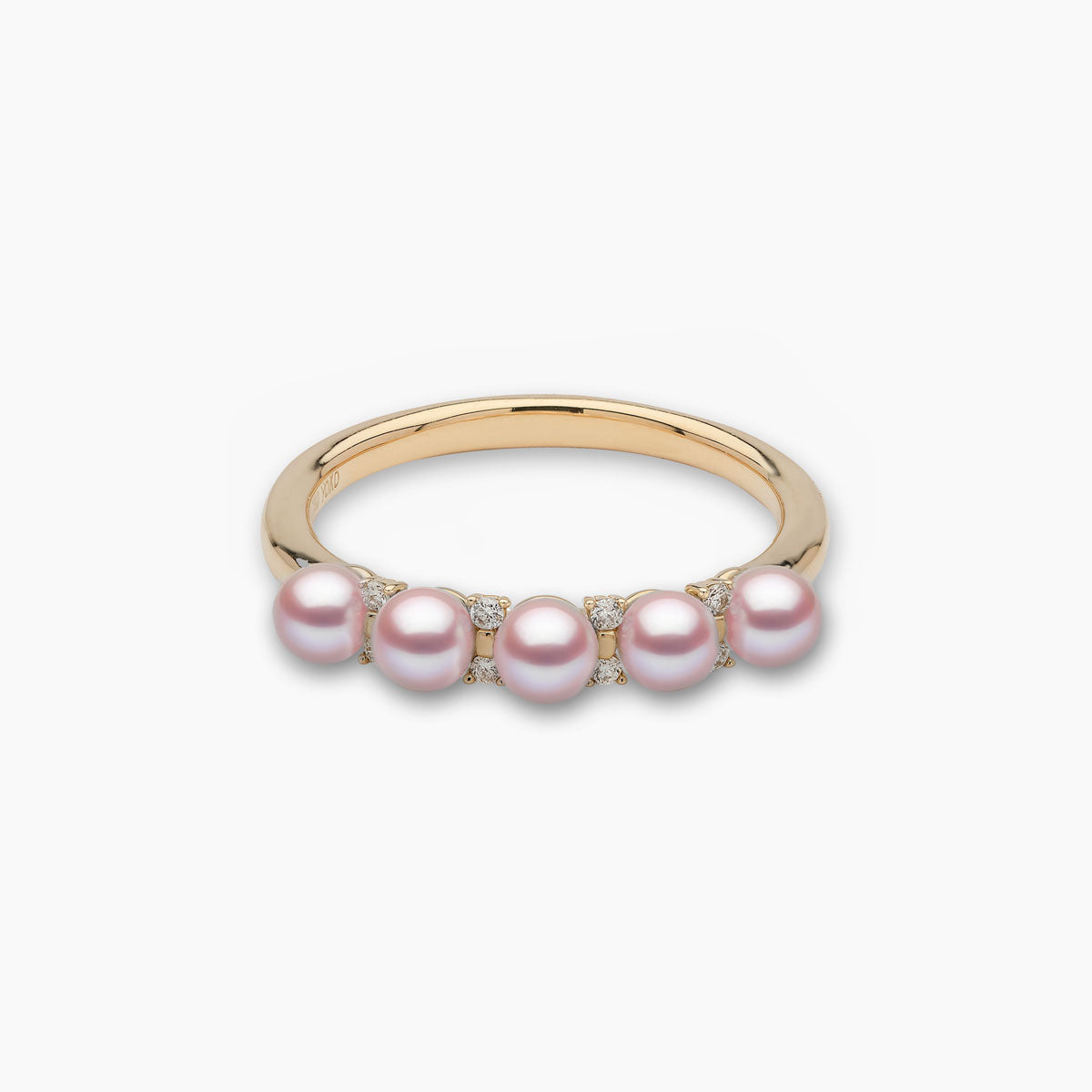 Yellow Gold / Pink Freshwater