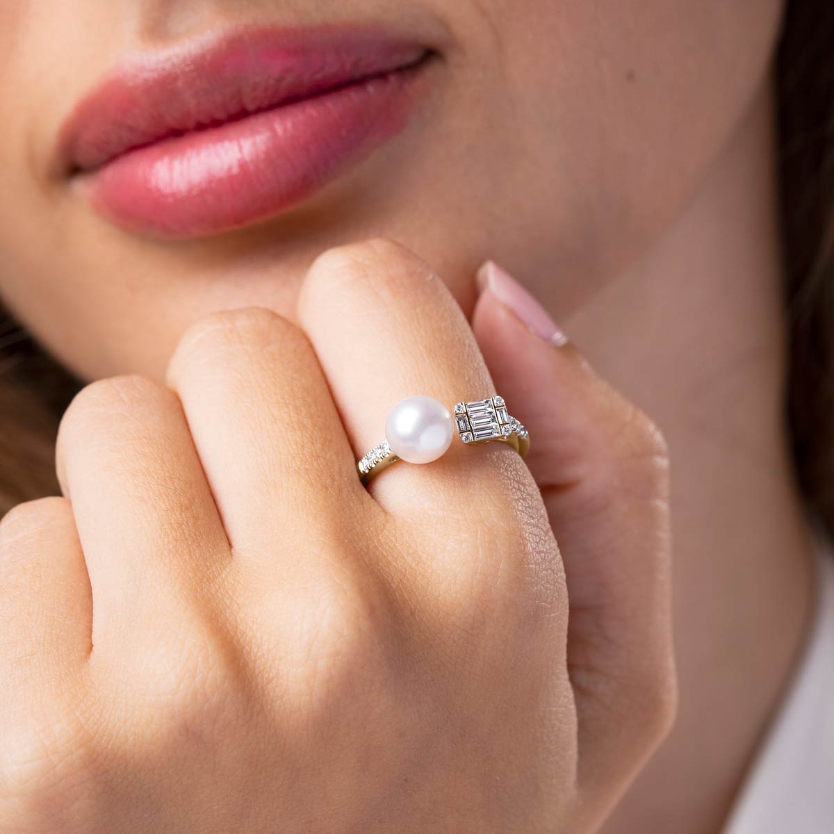 Yellow Gold / White Australian South Sea