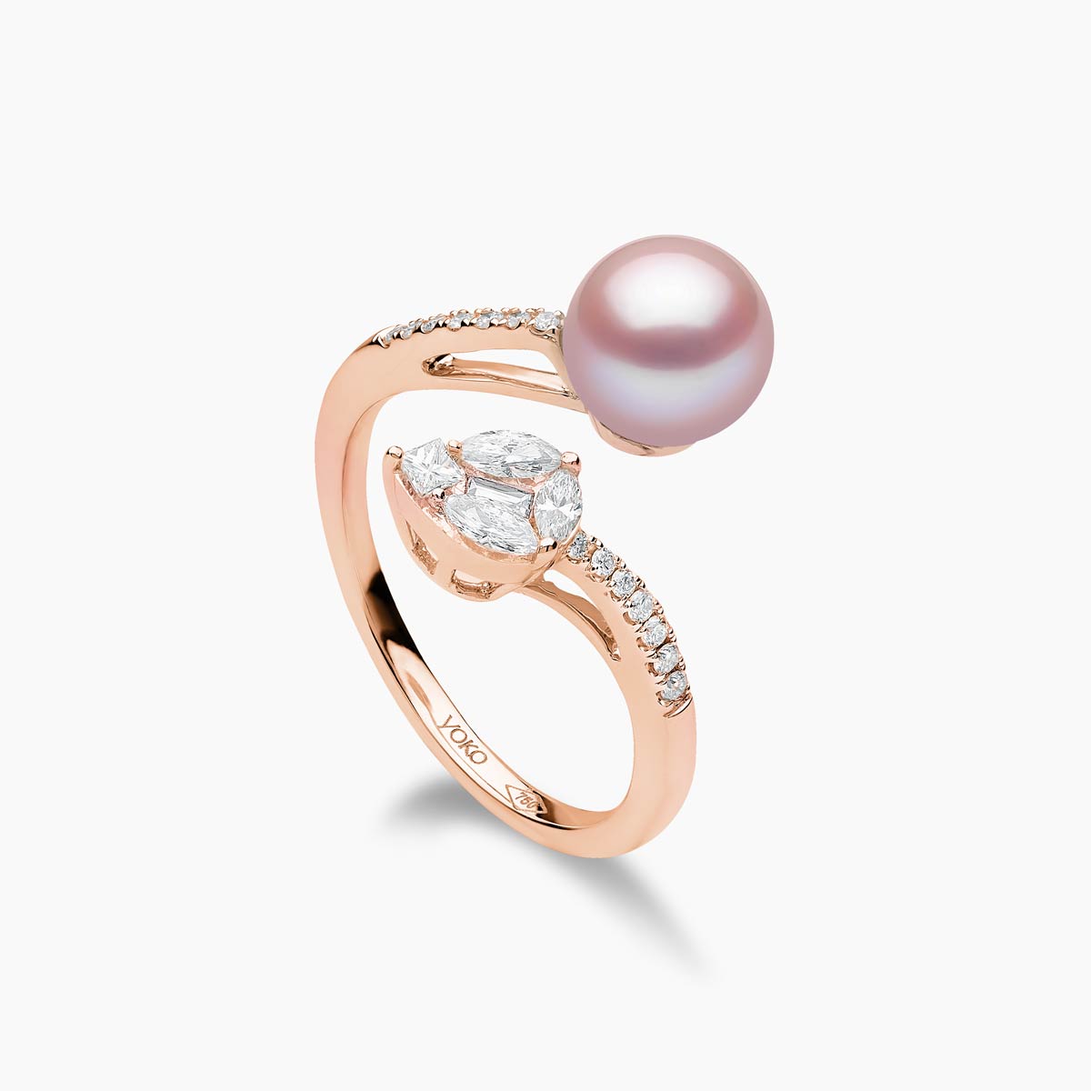 Rose Gold / Pink Freshwater