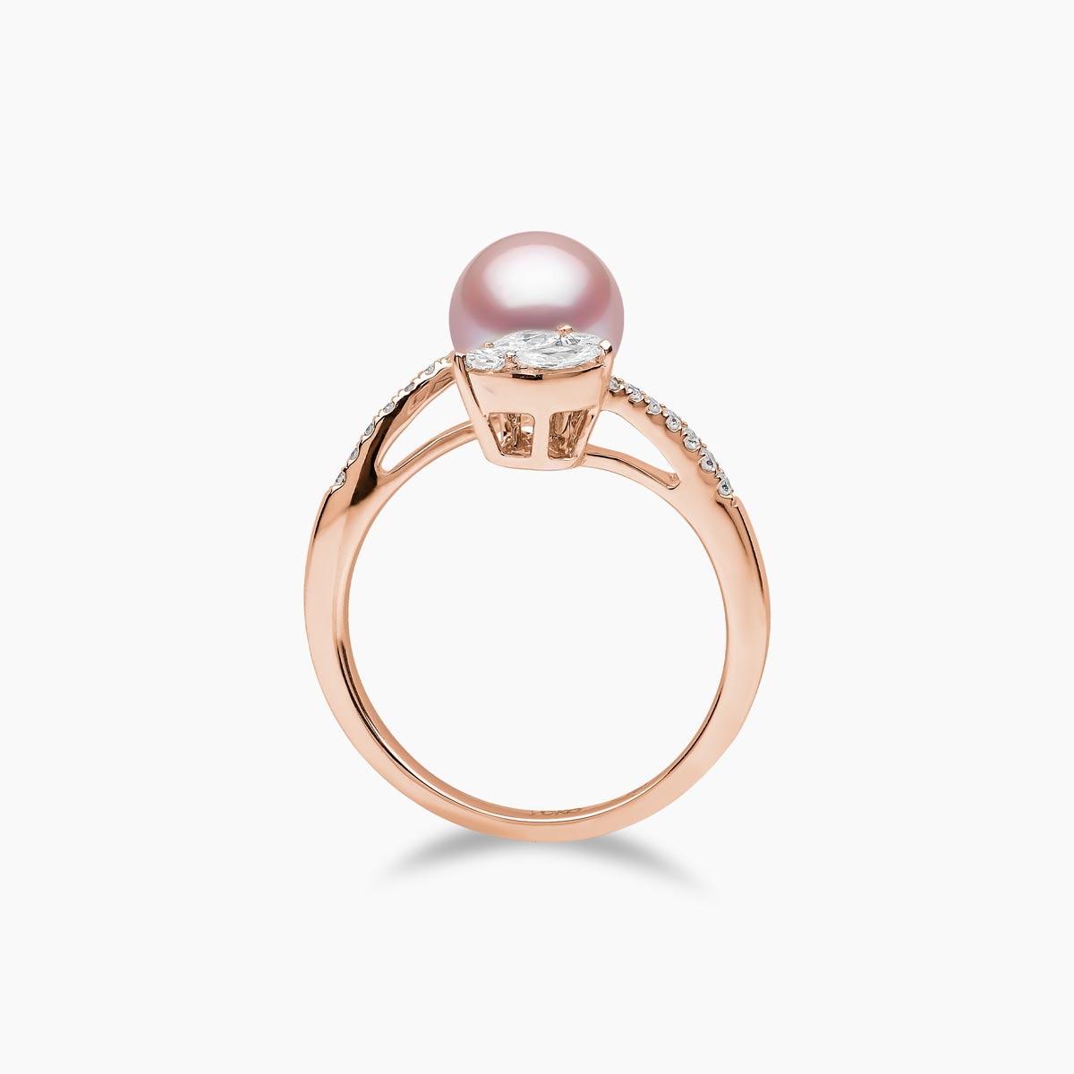 Rose Gold / Pink Freshwater