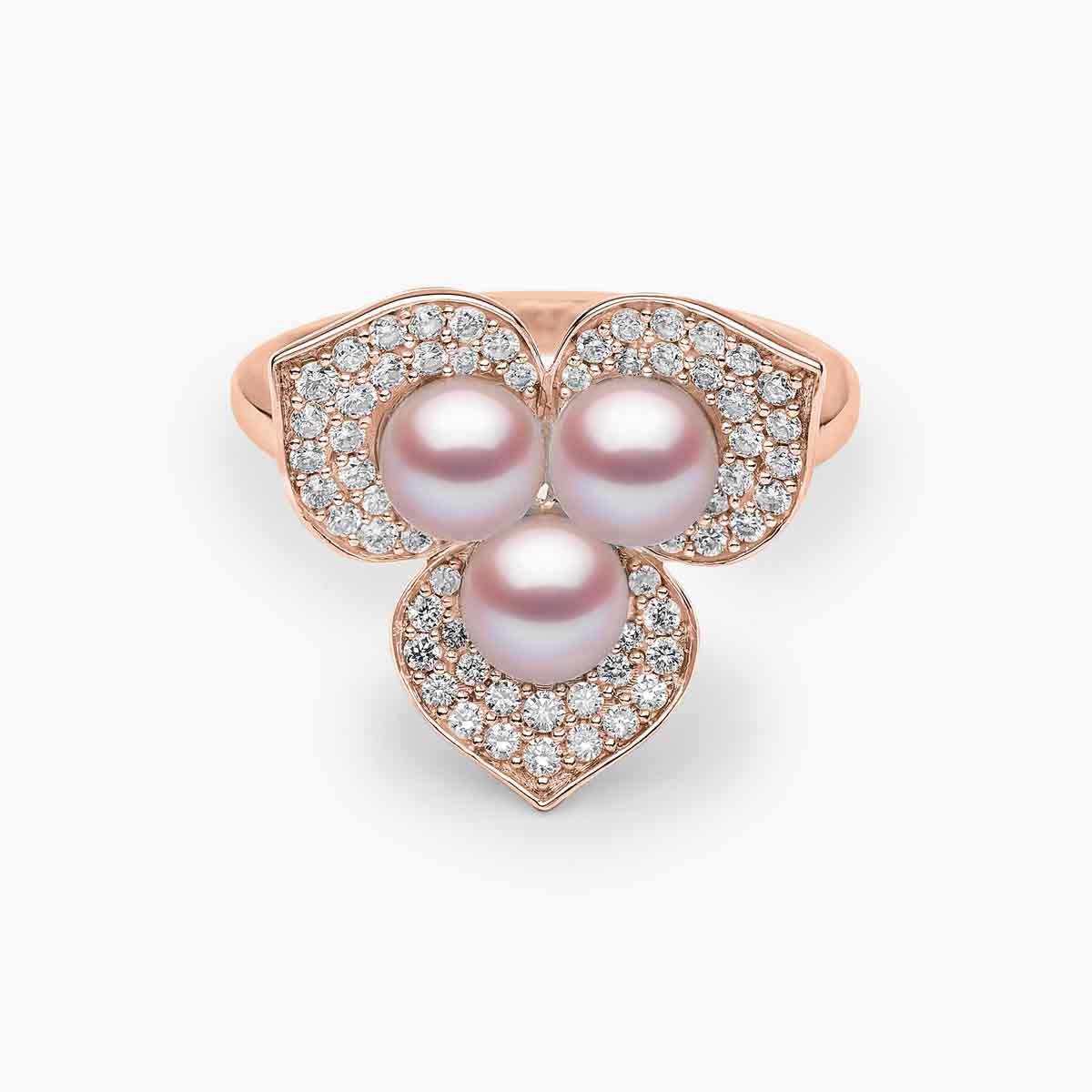 Rose Gold / Pink Freshwater 