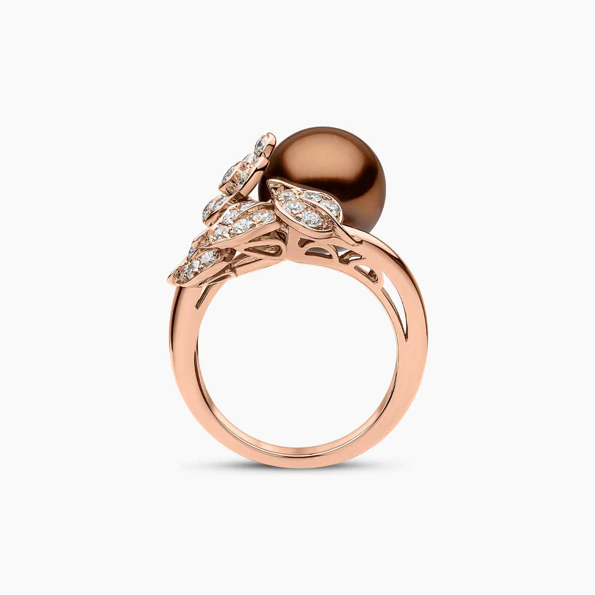 Chocolate Tahitian / Rose Gold
