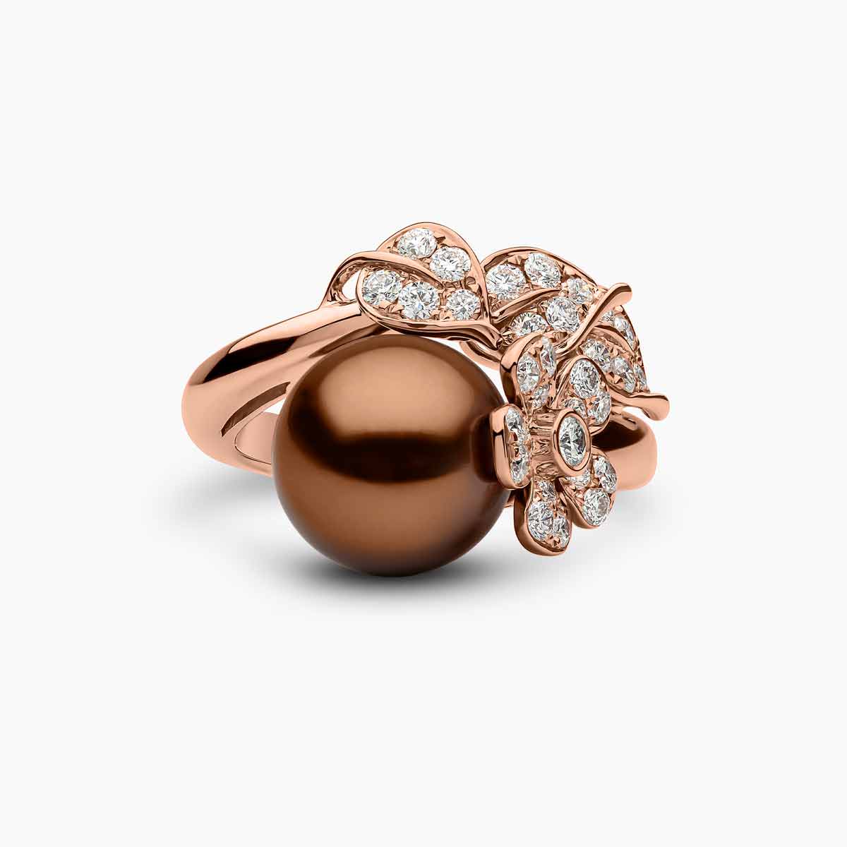 Chocolate Tahitian / Rose Gold