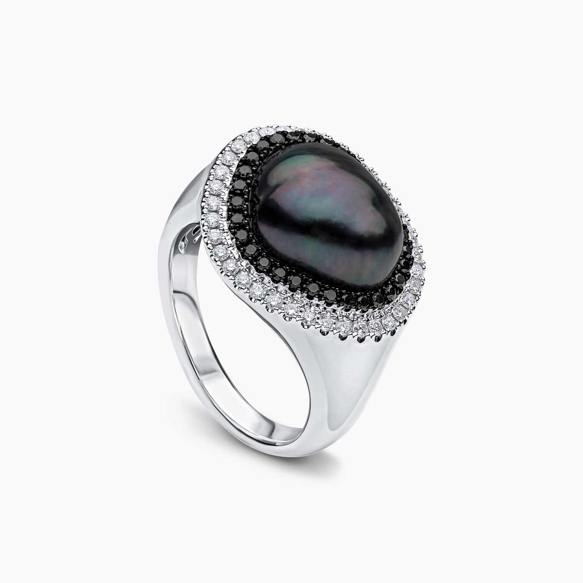 White Gold / Black Tahitian 