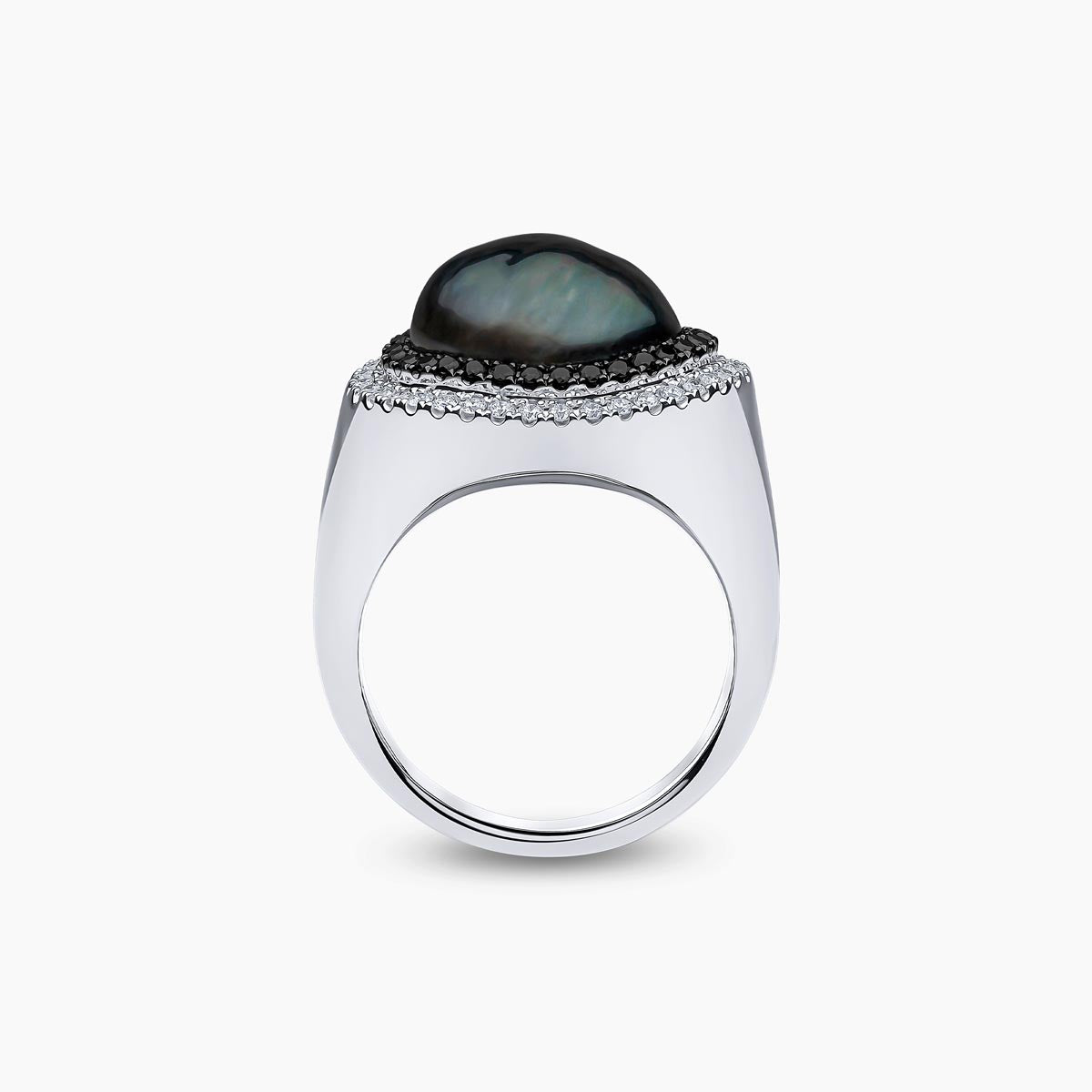 White Gold / Black Tahitian 