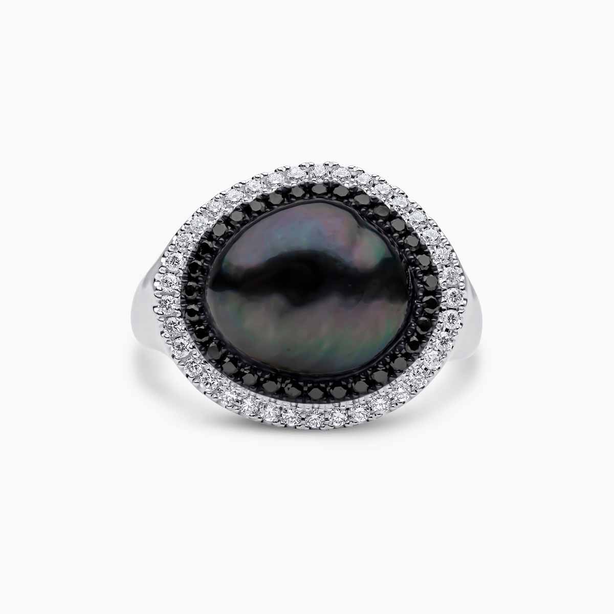 White Gold / Black Tahitian 