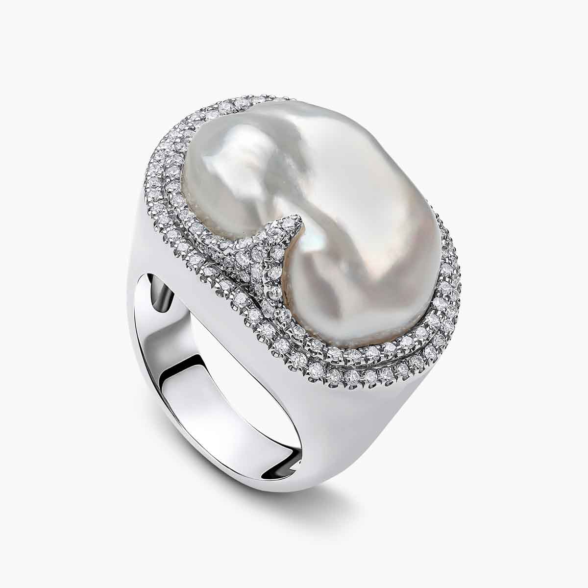 Platinum / White Australian South Sea / N