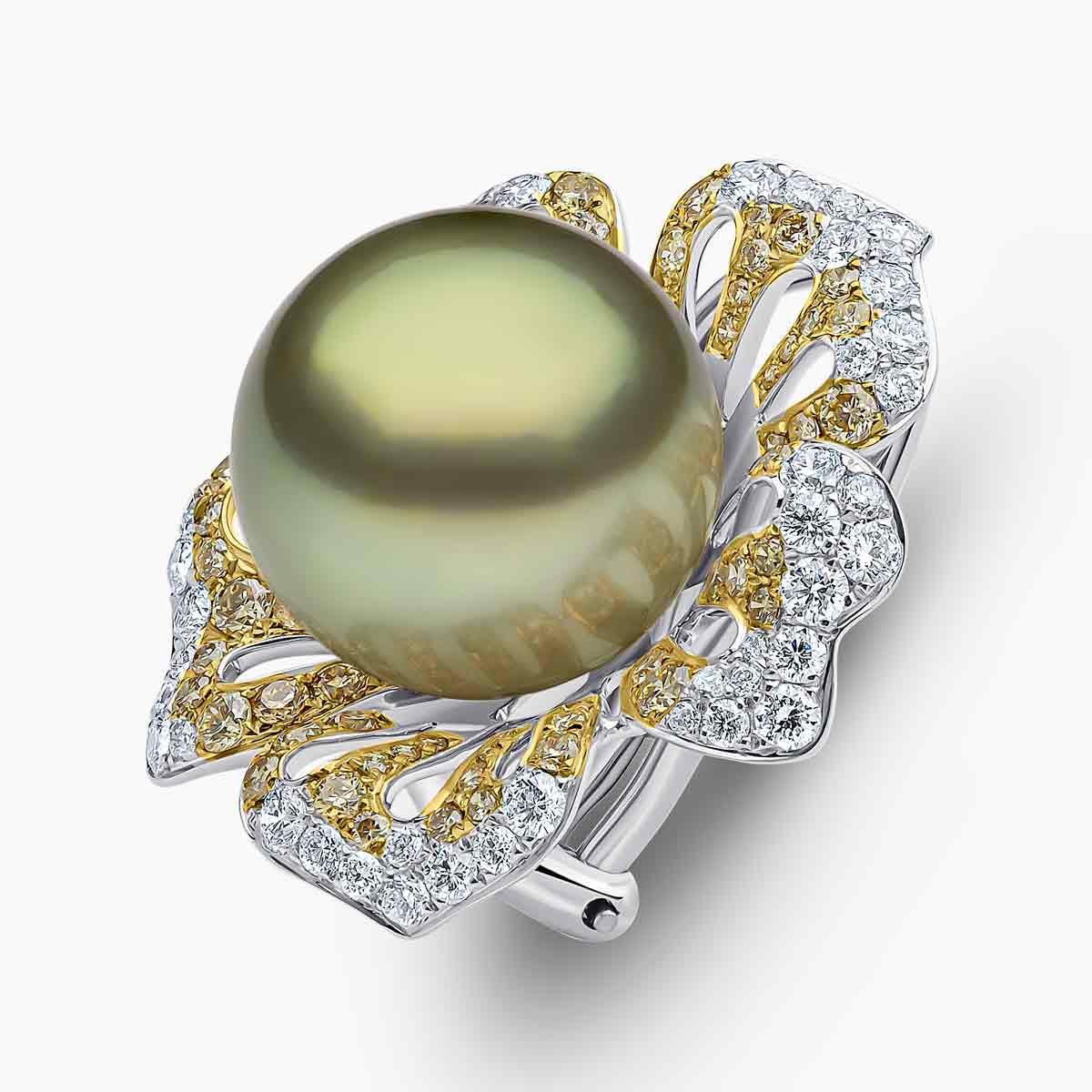 White Gold / Pistachio Tahitian