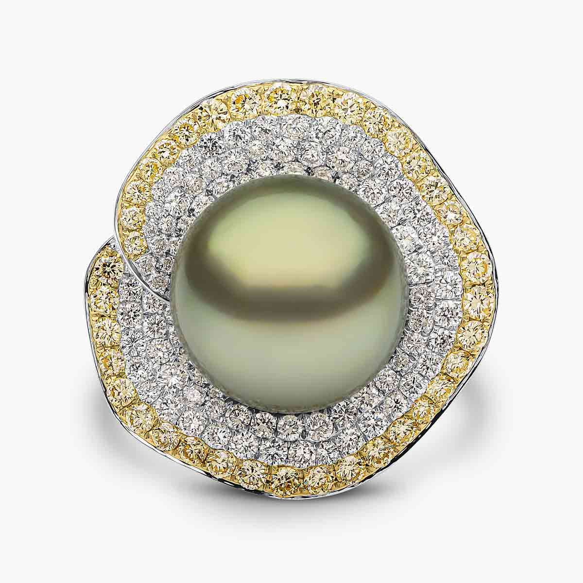 White Gold / Pistachio Tahitian / N