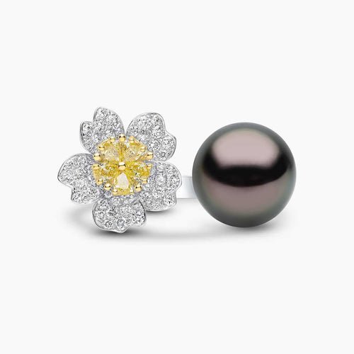 White Gold / Black Tahitian
