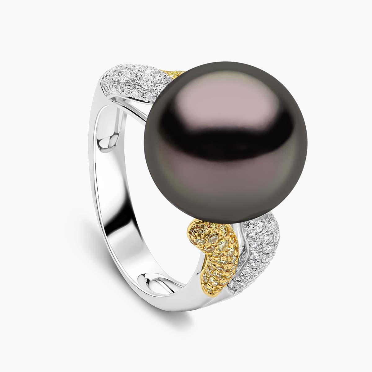 White Gold / Black Tahitian / N