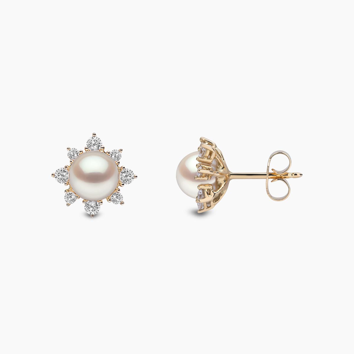 Yellow Gold / White Freshwater