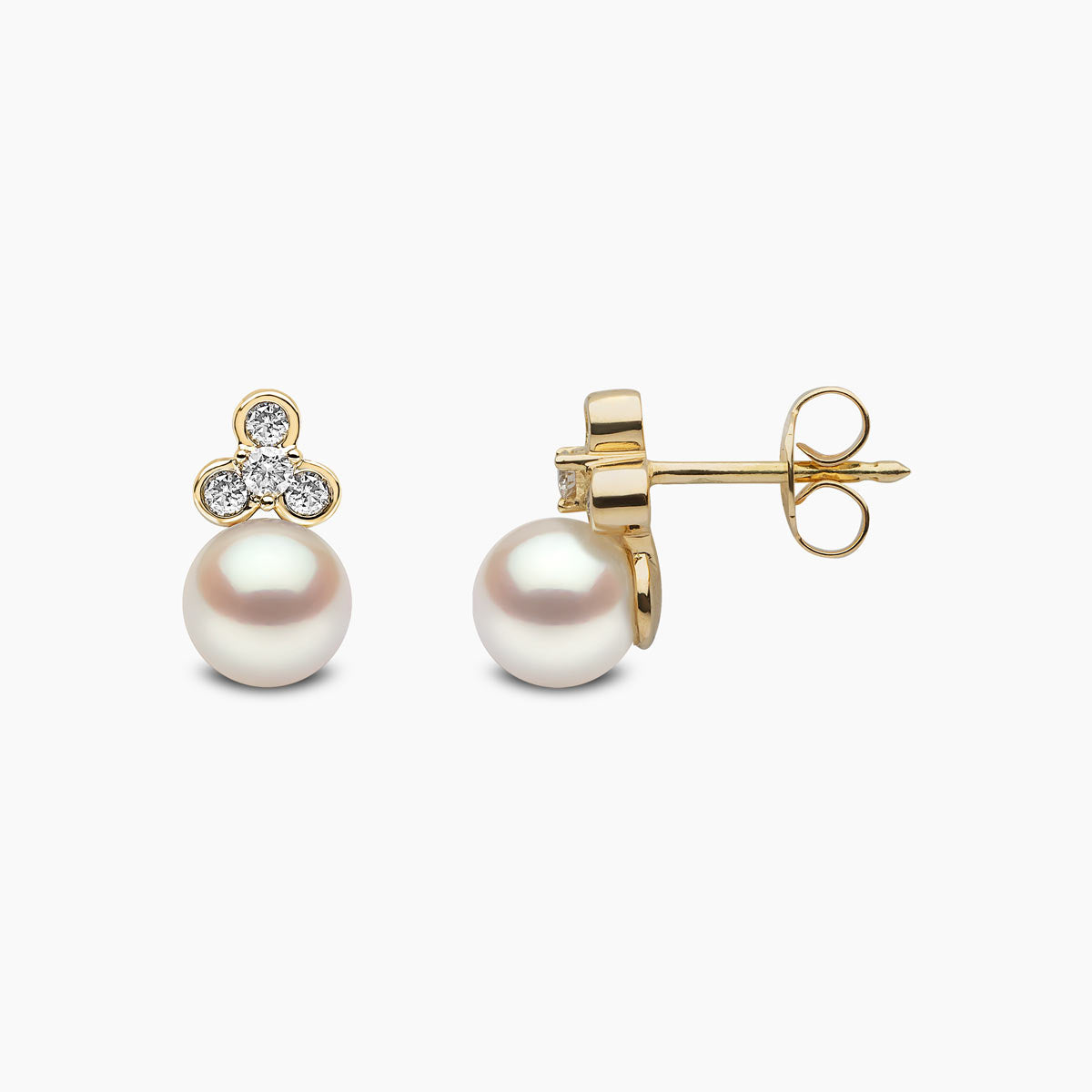 Yellow Gold / White Freshwater