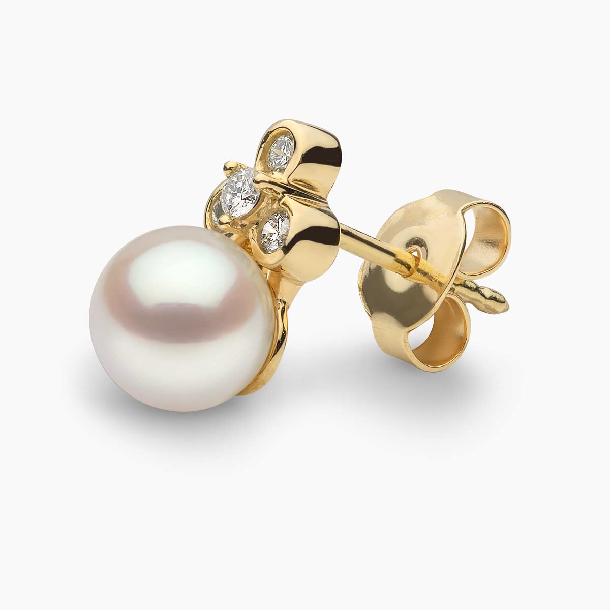 Yellow Gold / White Freshwater