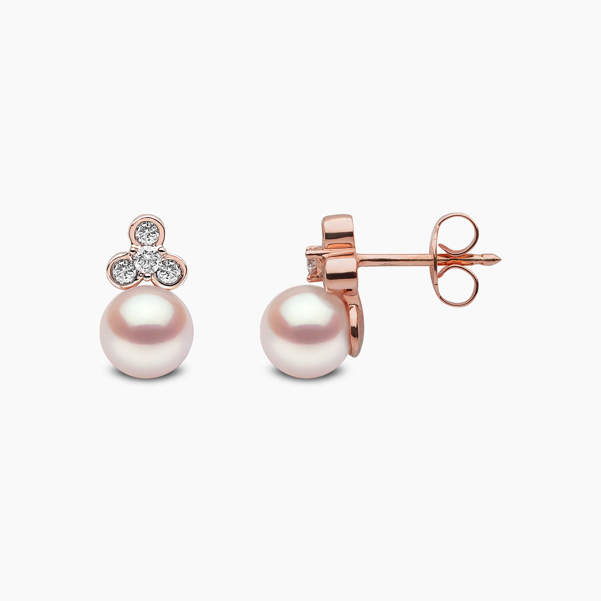 Rose Gold / White Freshwater