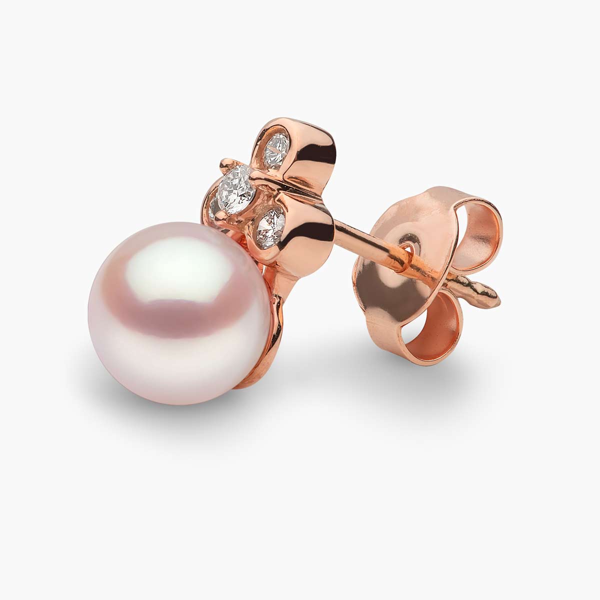 Rose Gold / White Freshwater