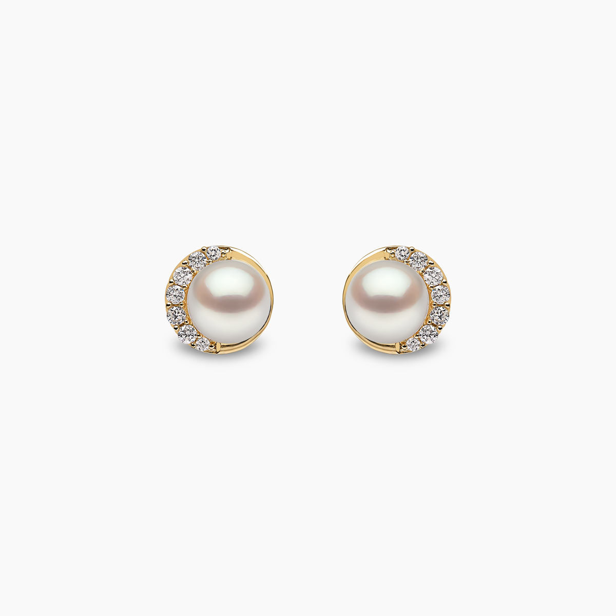 Yellow Gold / White Freshwater