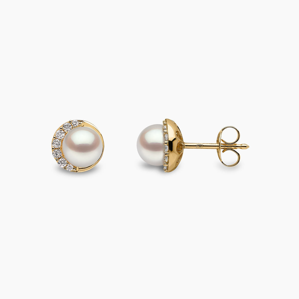 Yellow Gold / White Freshwater