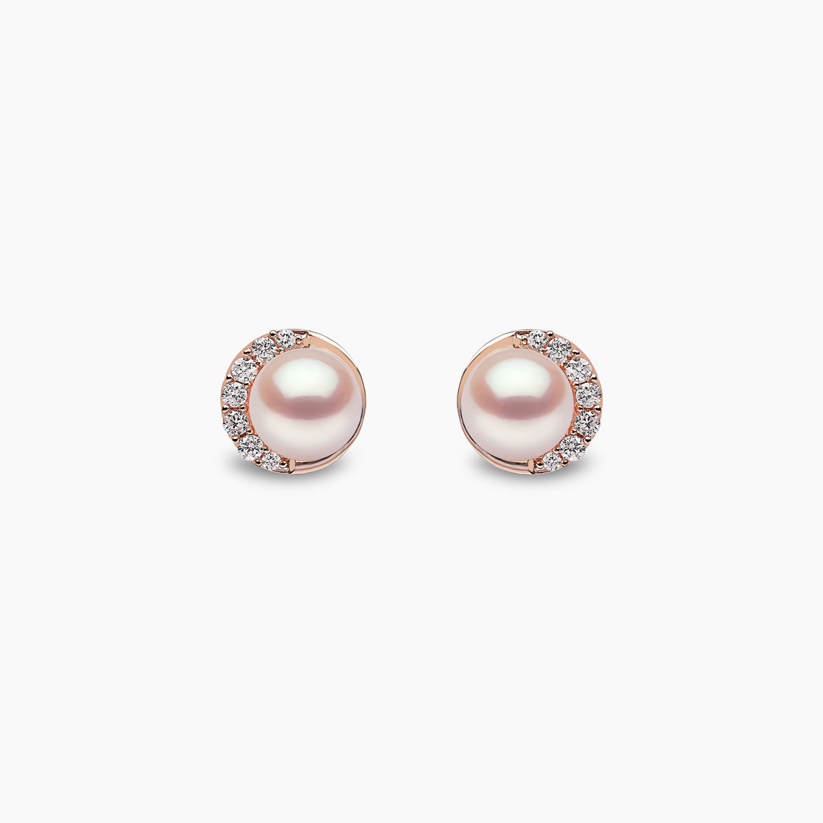 Rose Gold / White Freshwater
