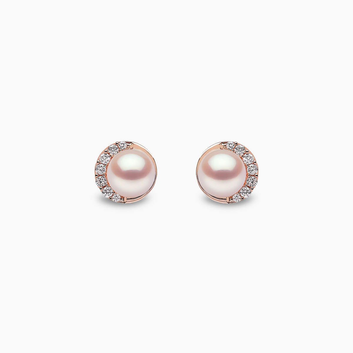 Rose Gold / White Freshwater