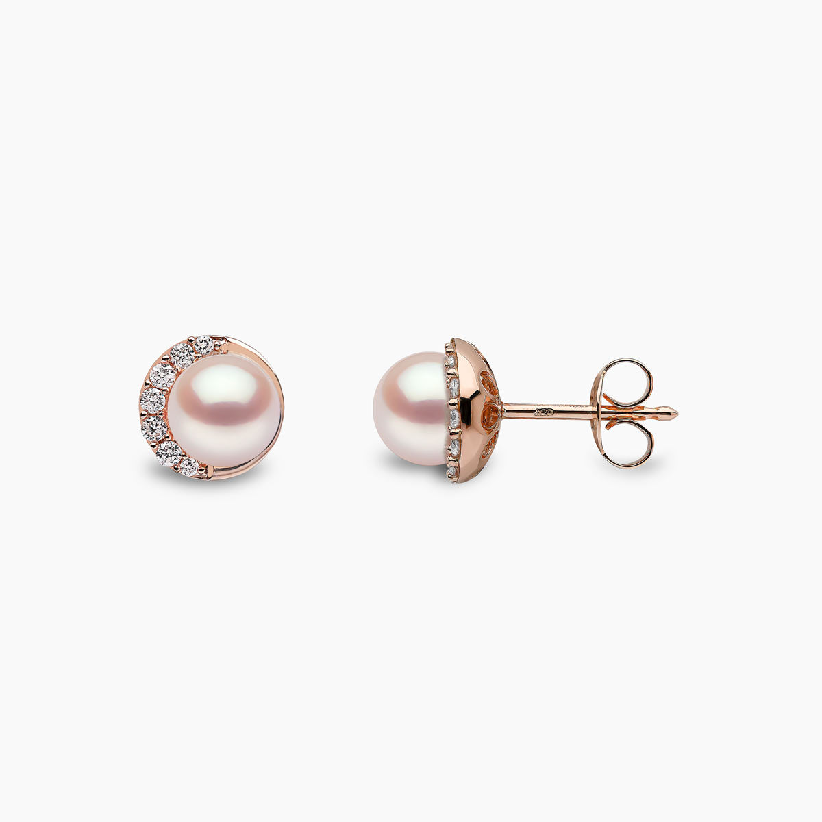 Rose Gold / White Freshwater