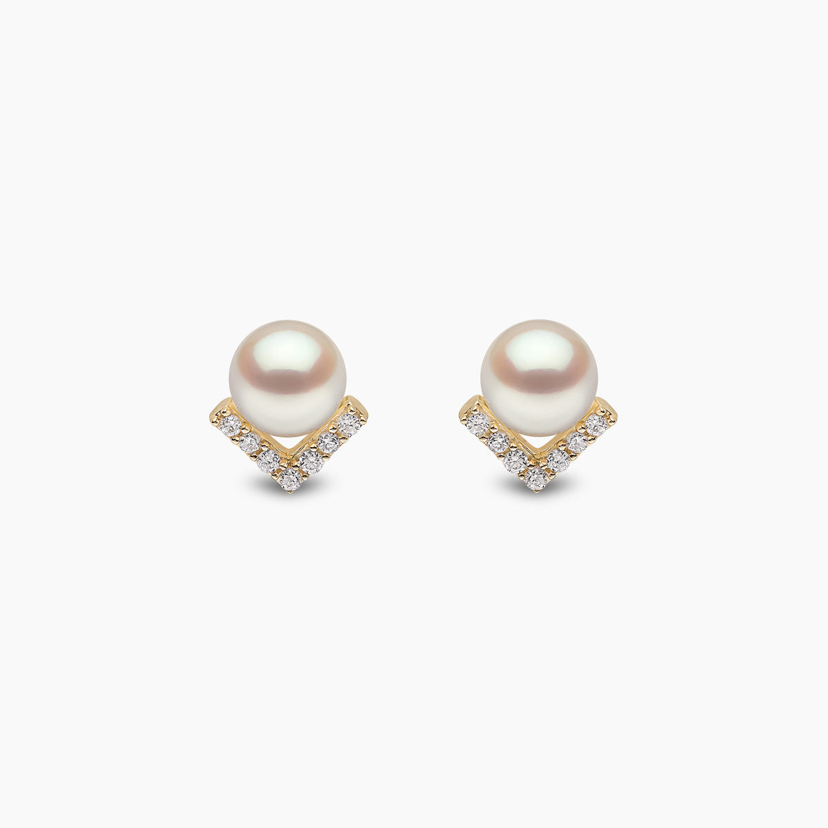 Yellow Gold / White Freshwater