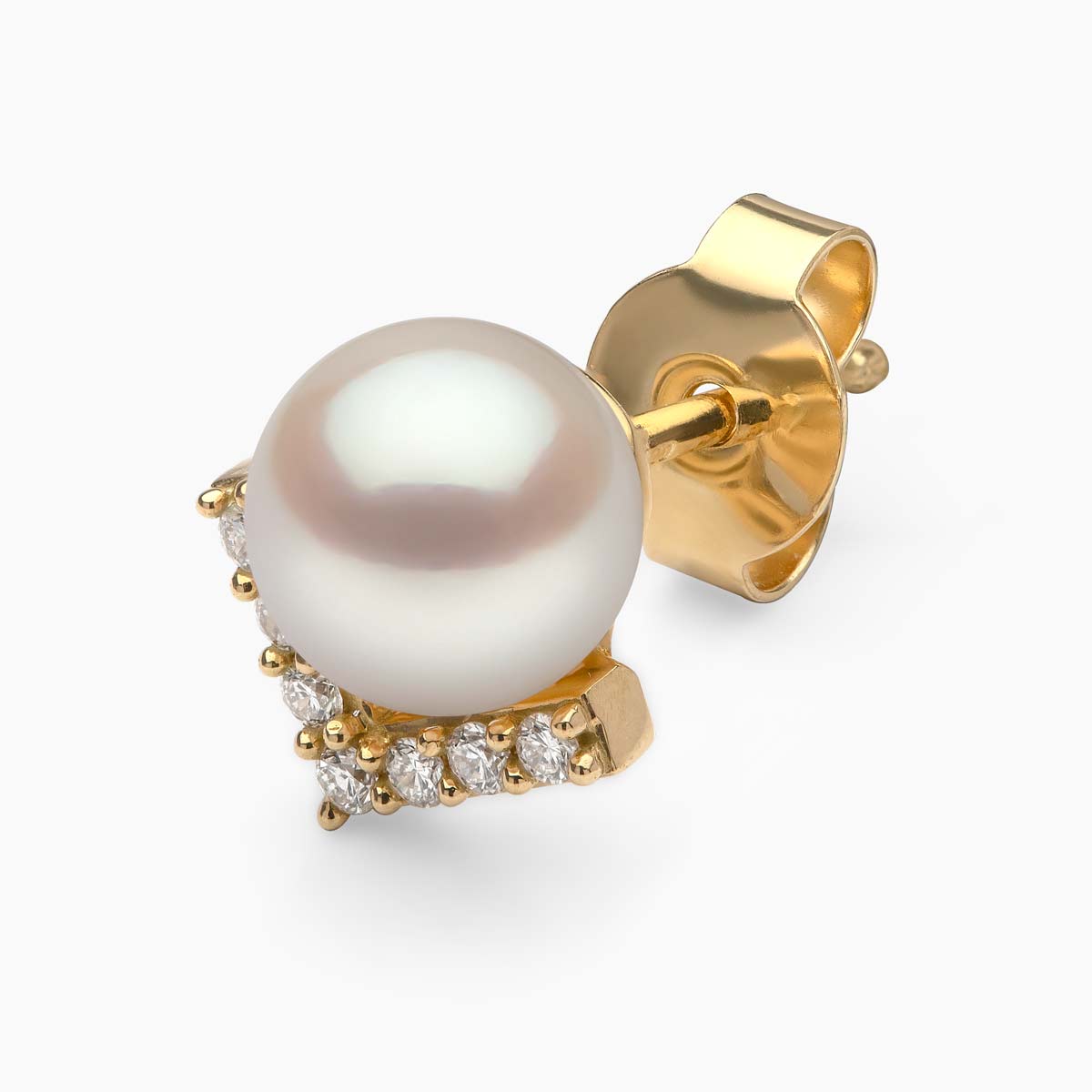 Yellow Gold / White Freshwater