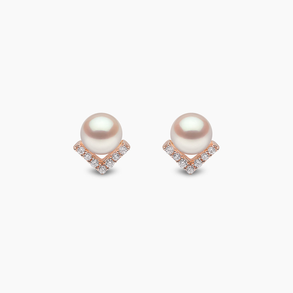 Rose Gold / White Freshwater