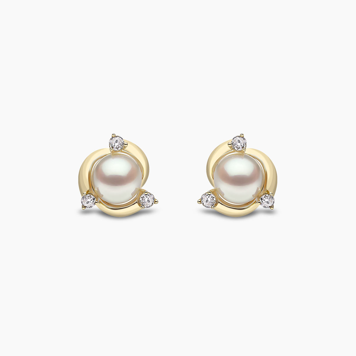 Yellow Gold / White Freshwater
