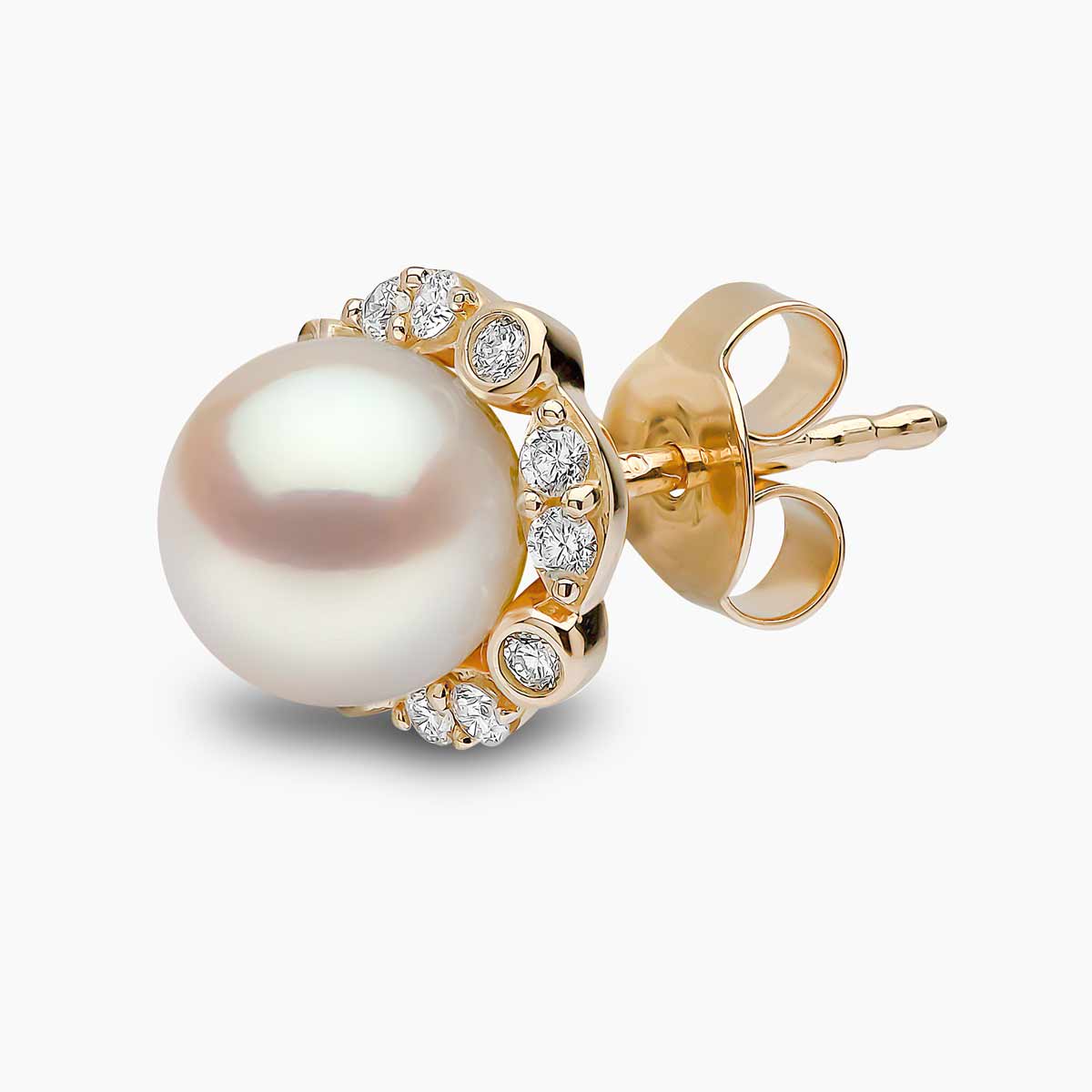 Yellow Gold / White Freshwater