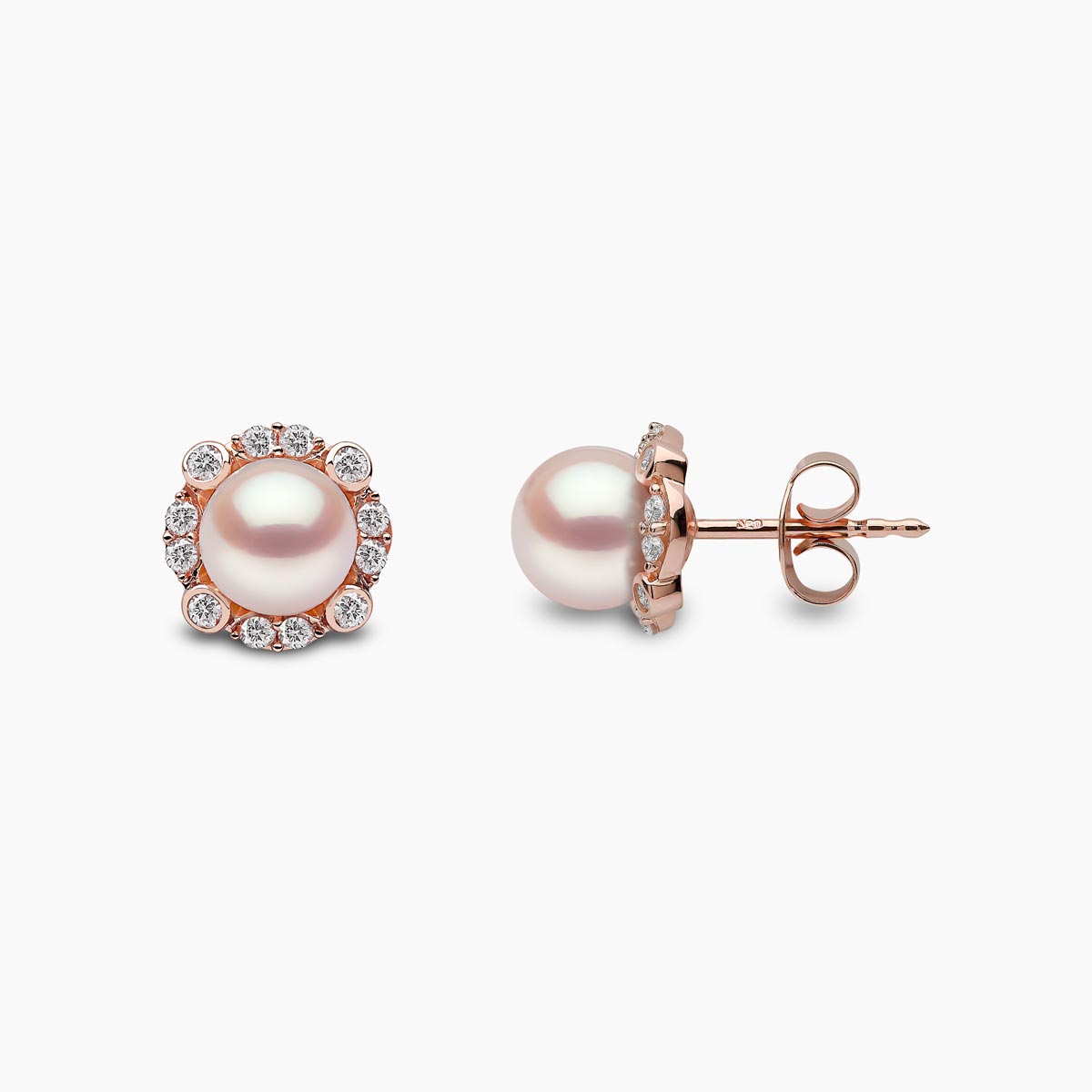 Rose Gold / White Freshwater