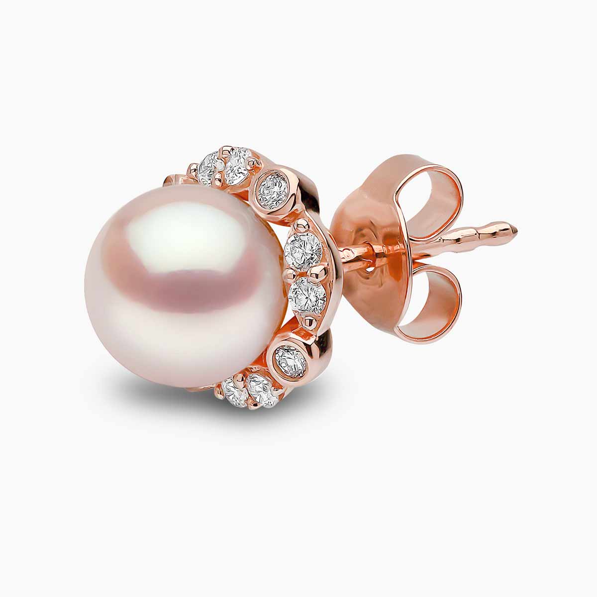 Rose Gold / White Freshwater