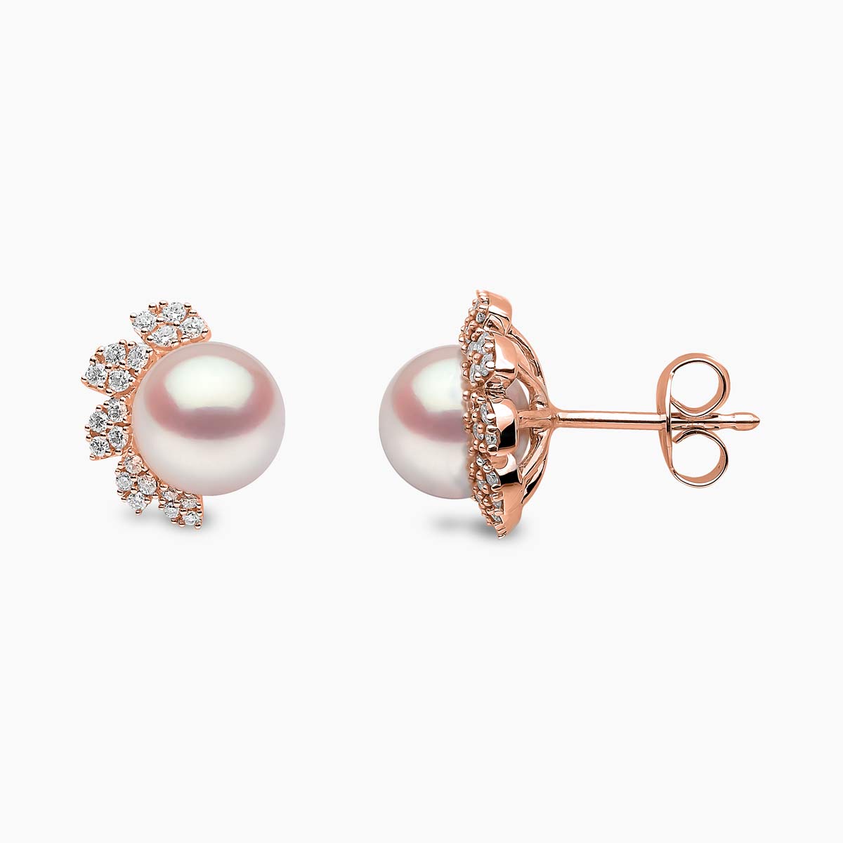 Rose Gold / White Freshwater