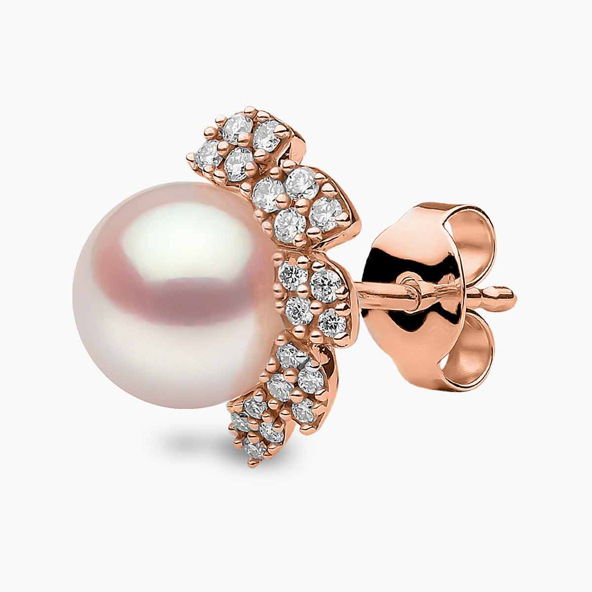 Rose Gold / White Freshwater