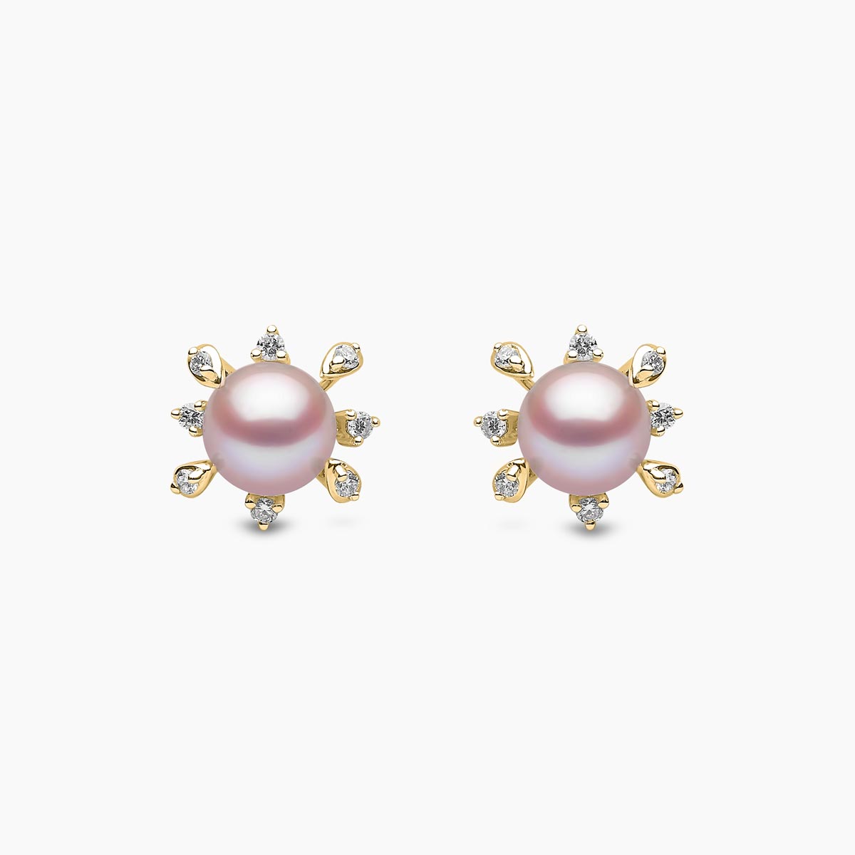 Yellow Gold / Pink Freshwater 