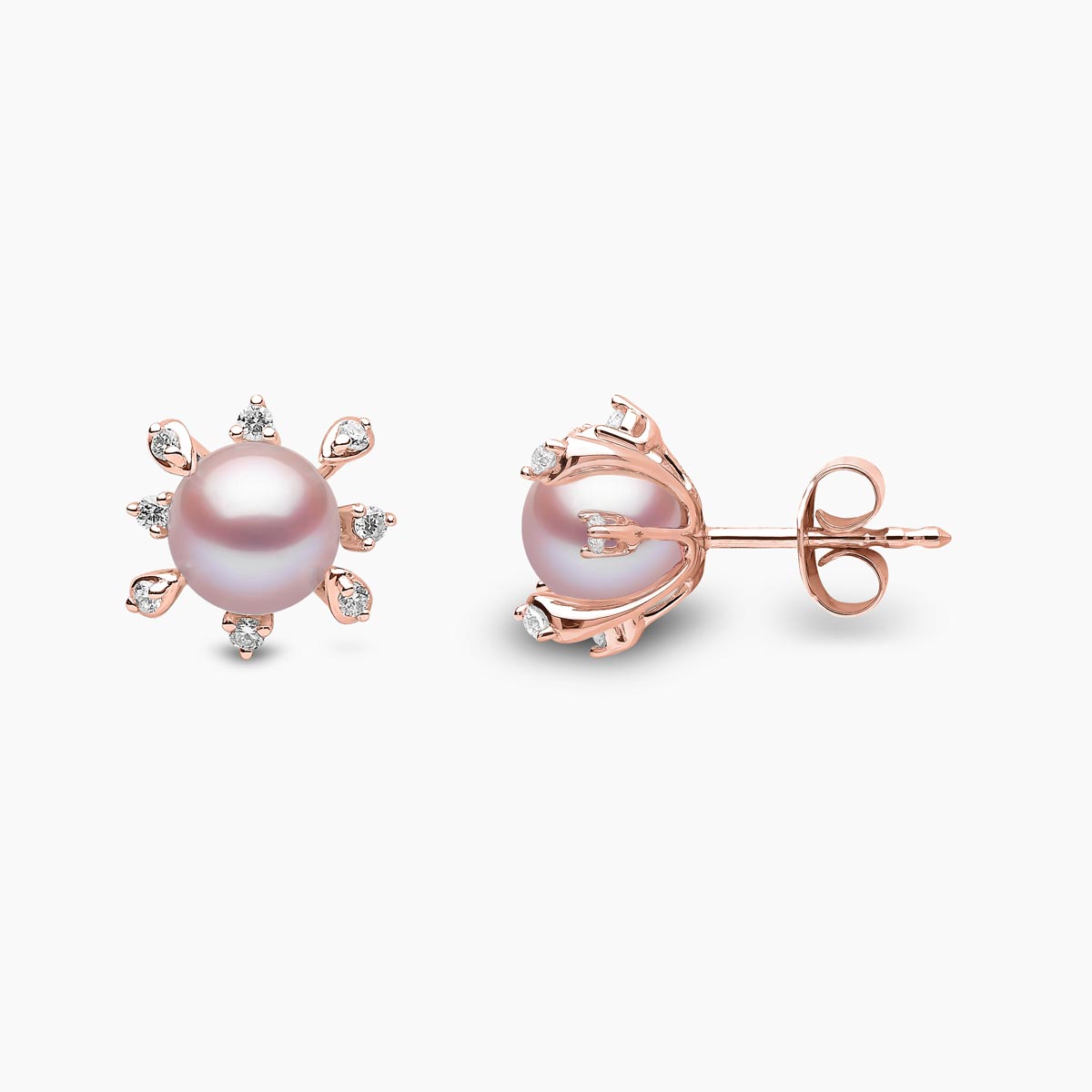 Rose Gold / Pink Freshwater 