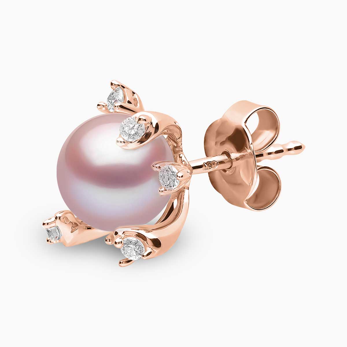 Rose Gold / Pink Freshwater 