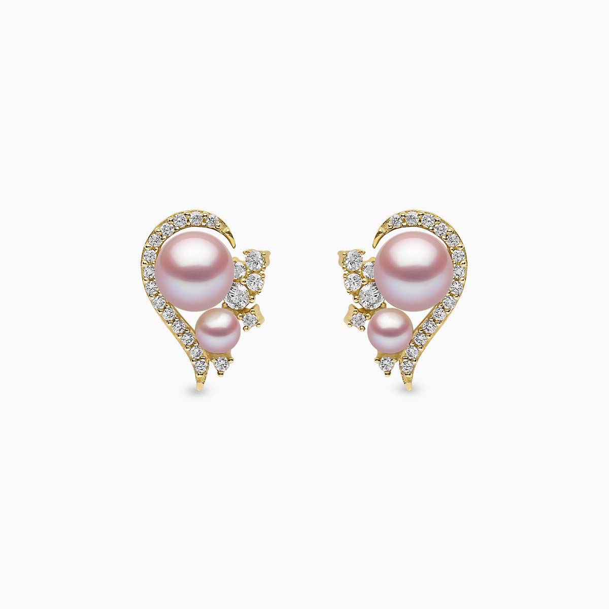 Yellow Gold / Pink Freshwater 