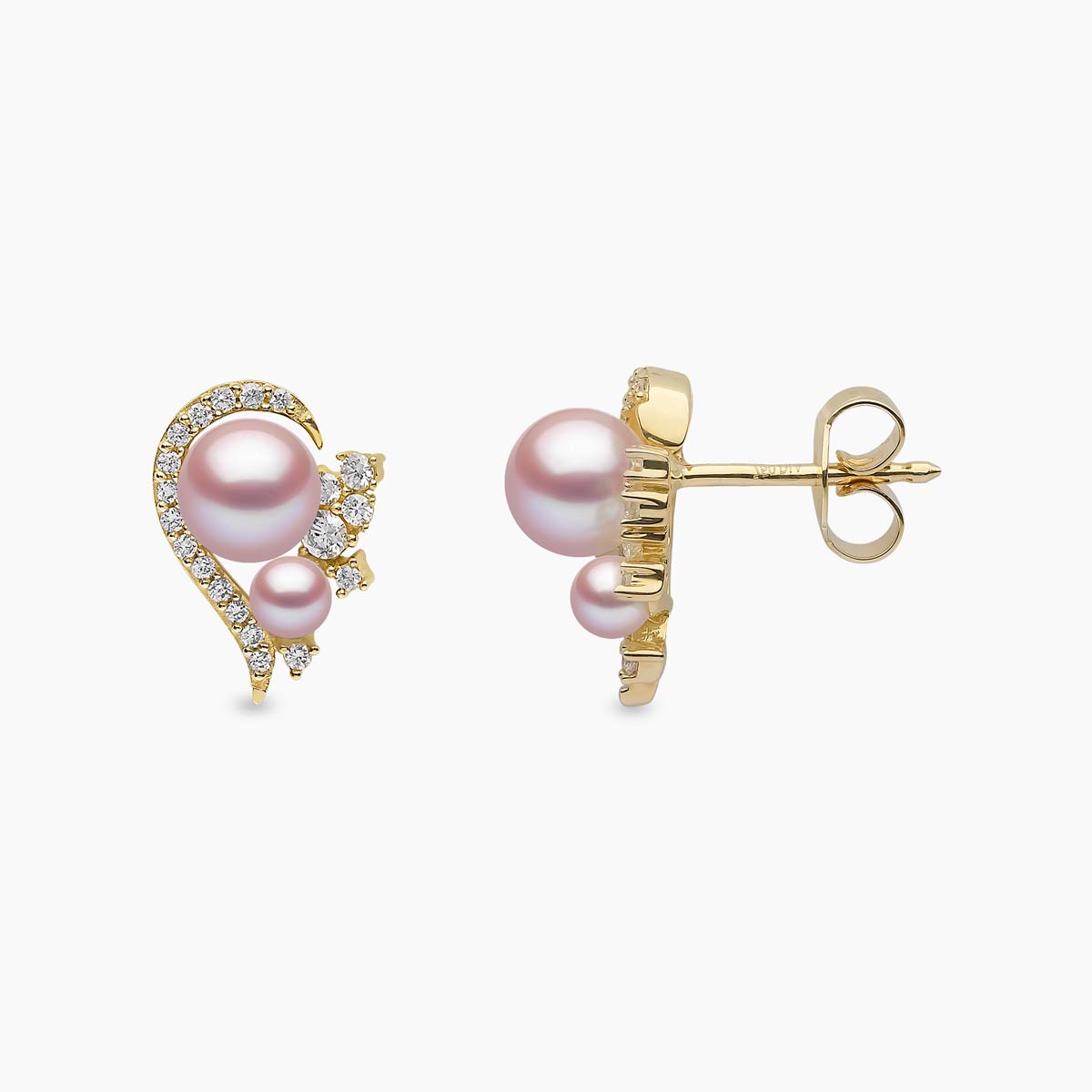 Yellow Gold / Pink Freshwater 