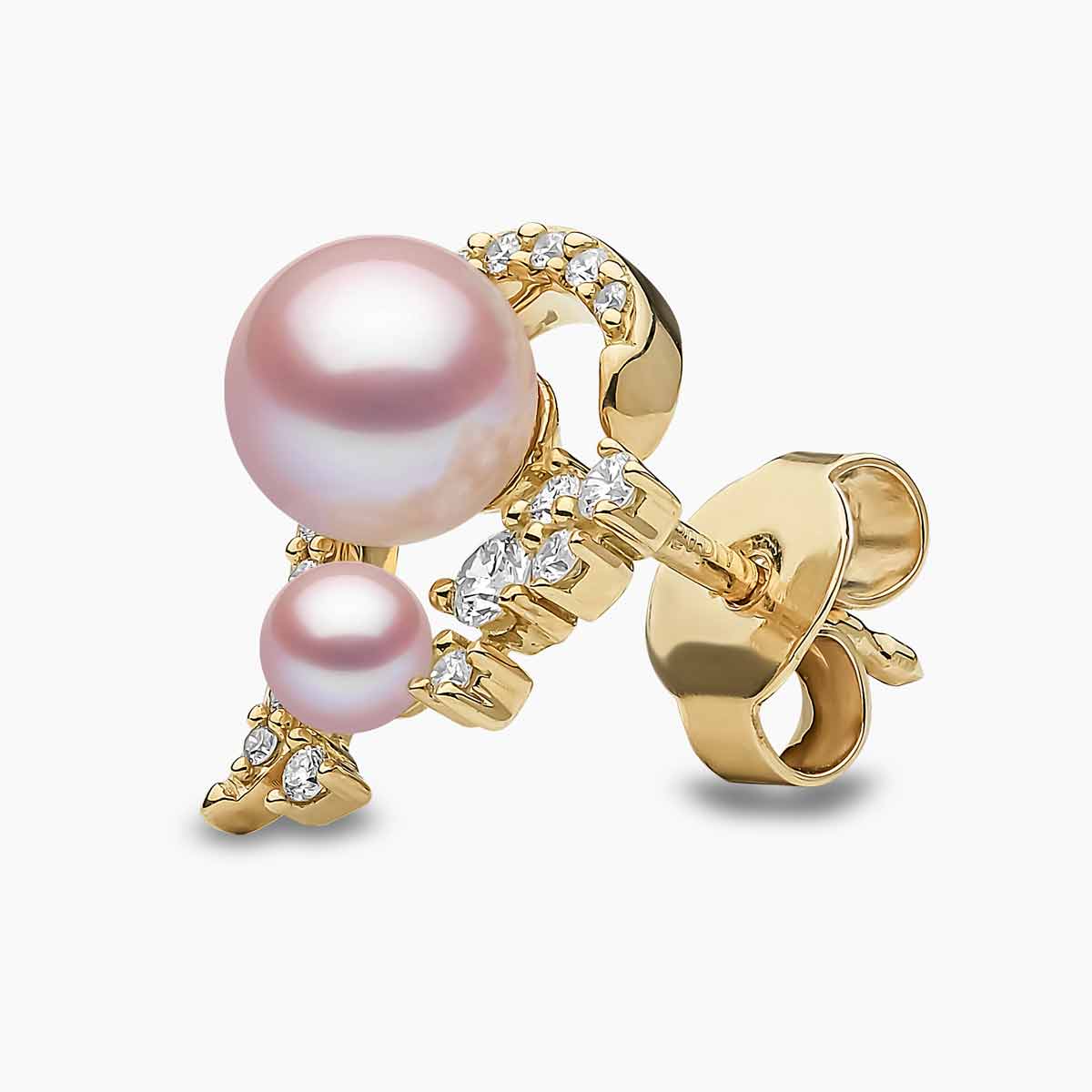 Yellow Gold / Pink Freshwater 
