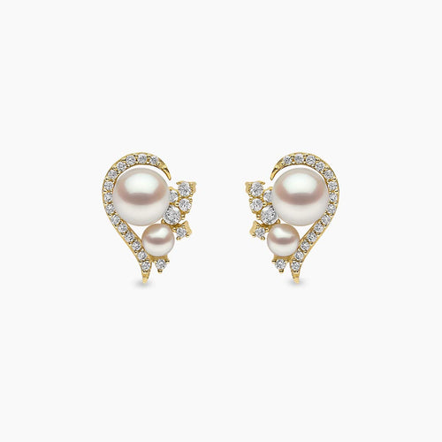 Yellow Gold / White Freshwater