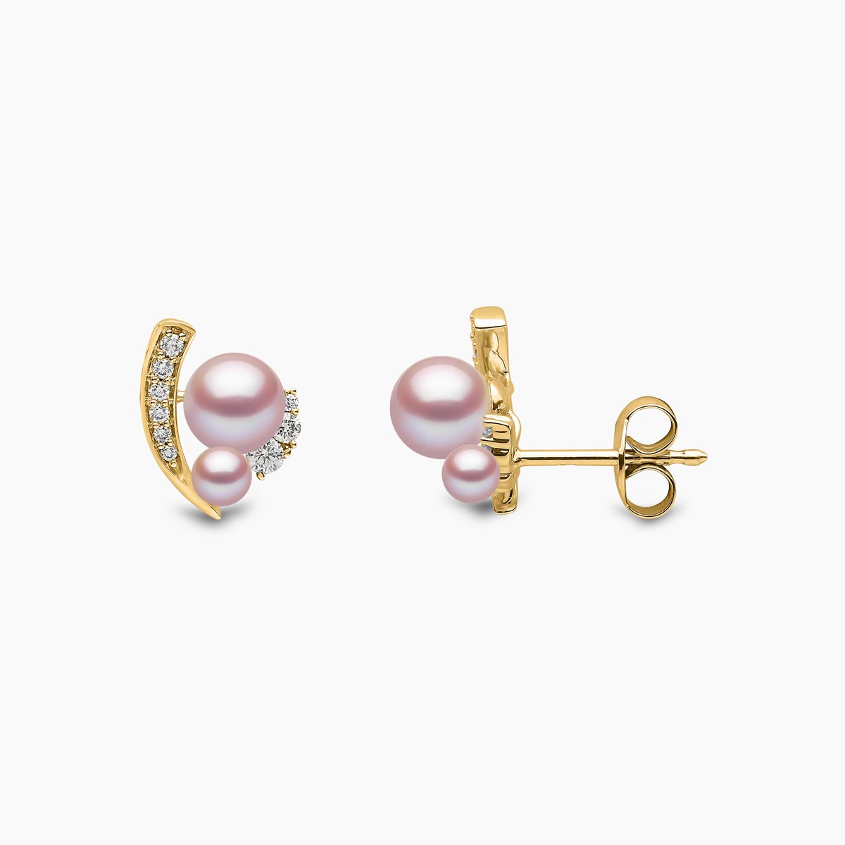 Yellow Gold / Pink Freshwater