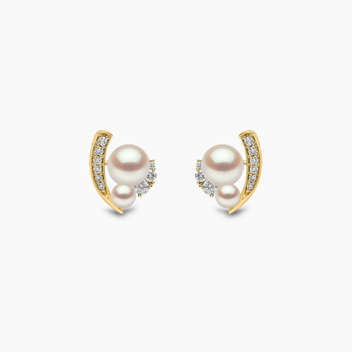 Yellow Gold / White Freshwater