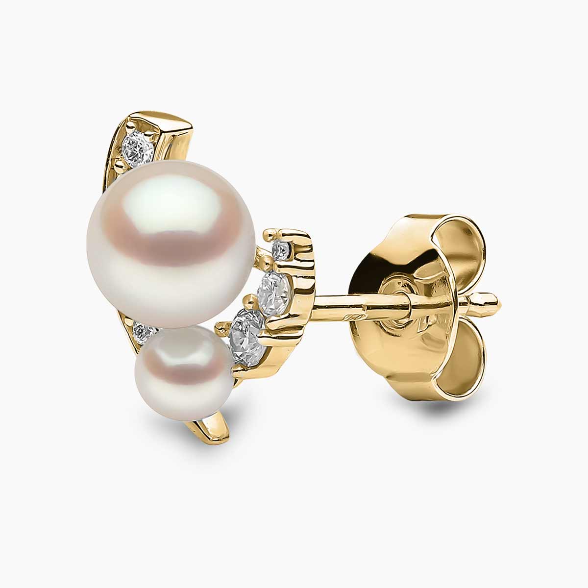 Yellow Gold / White Freshwater