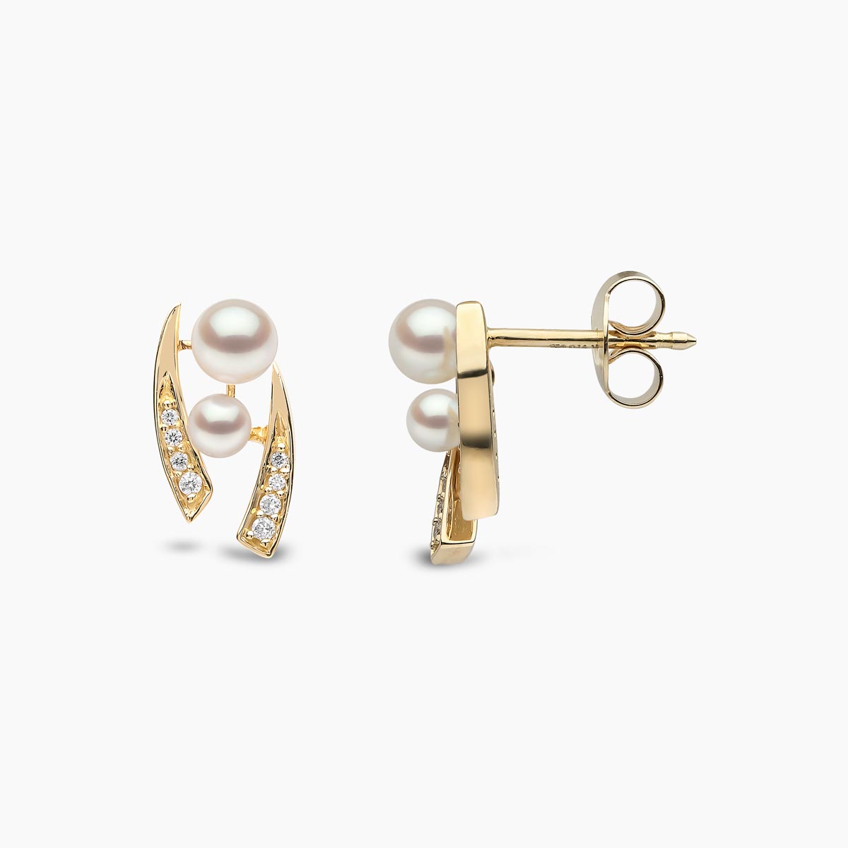 Yellow Gold / White Freshwater