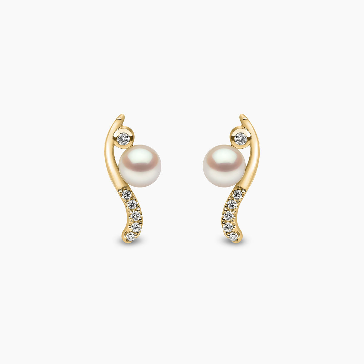 Yellow Gold / White Freshwater