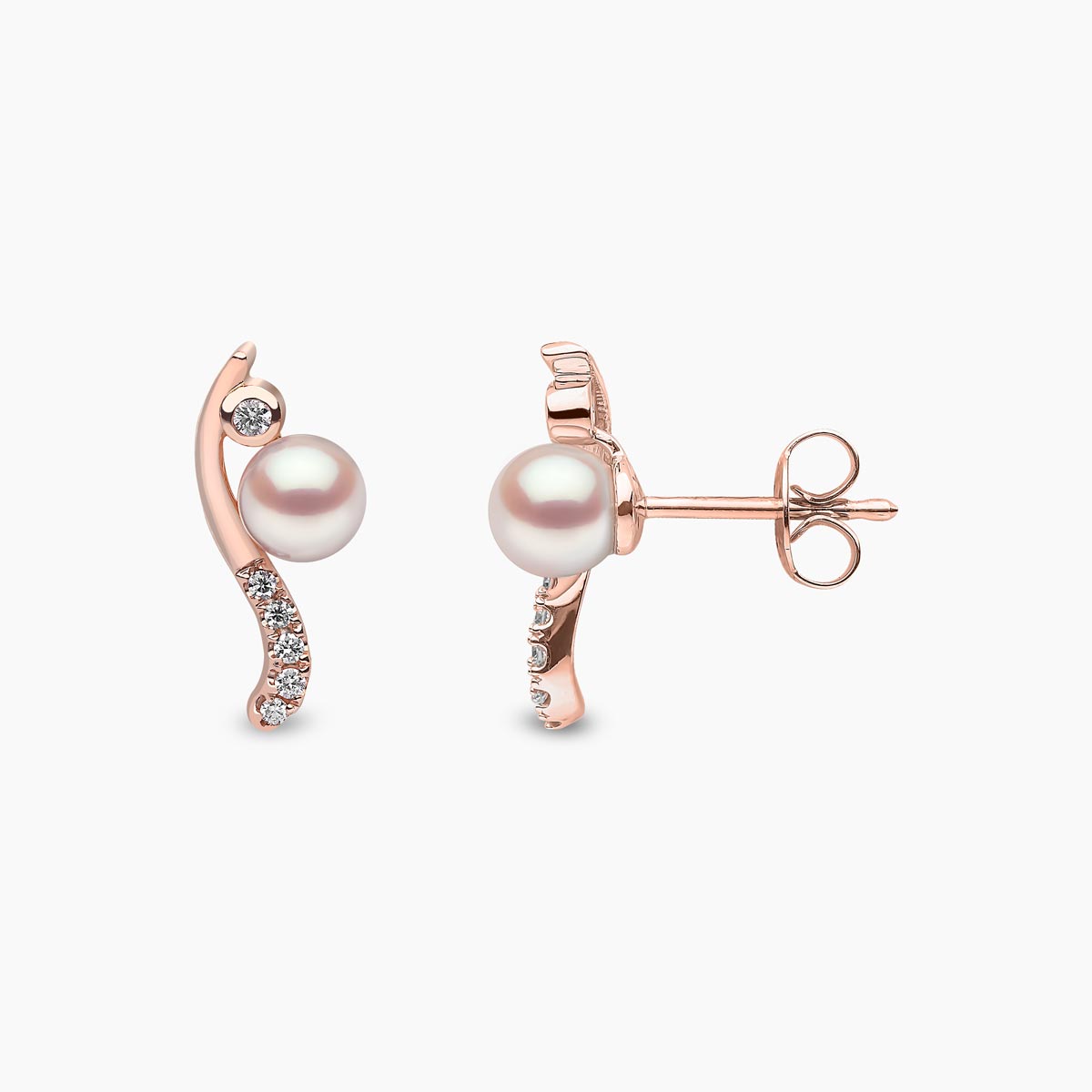 Rose Gold / White Freshwater