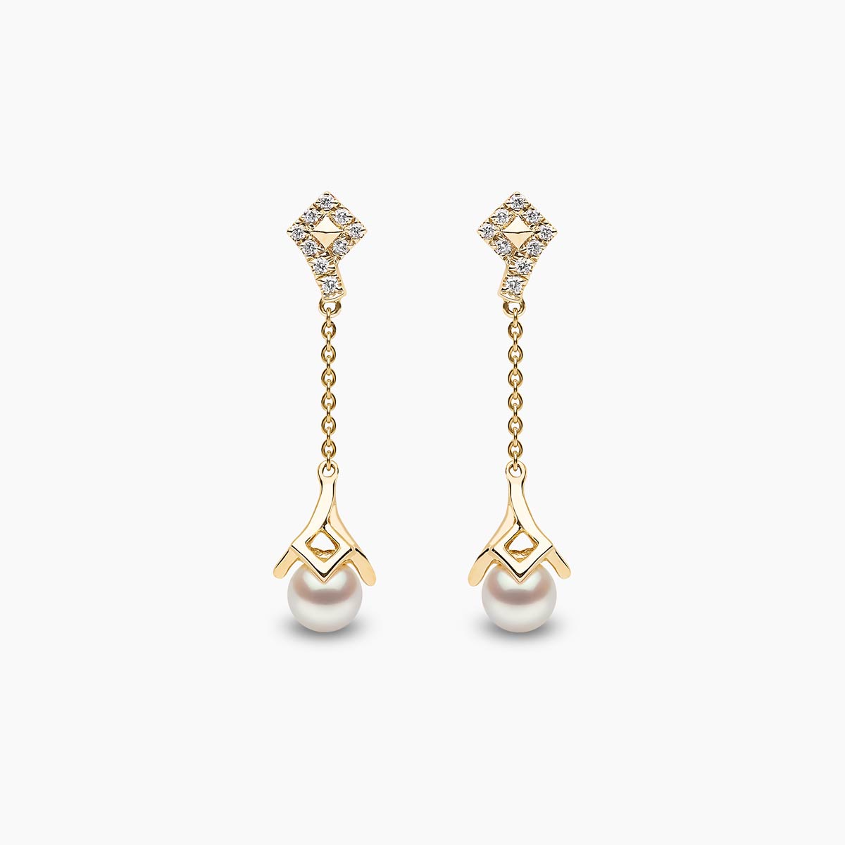 Yellow Gold / White Freshwater