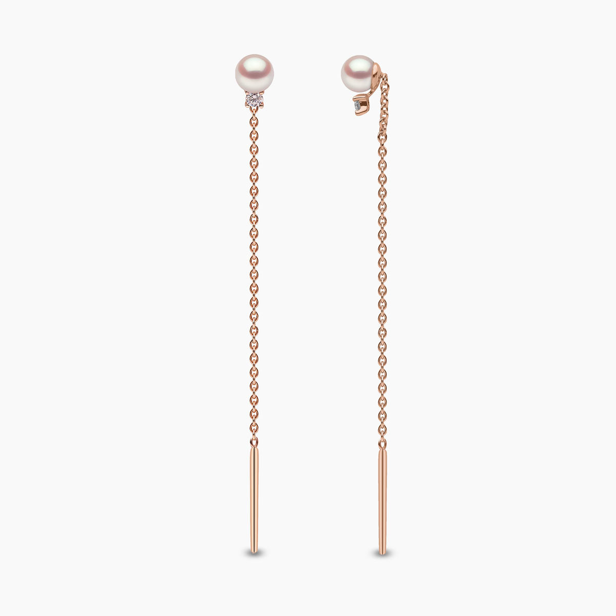 Rose Gold / White Freshwater