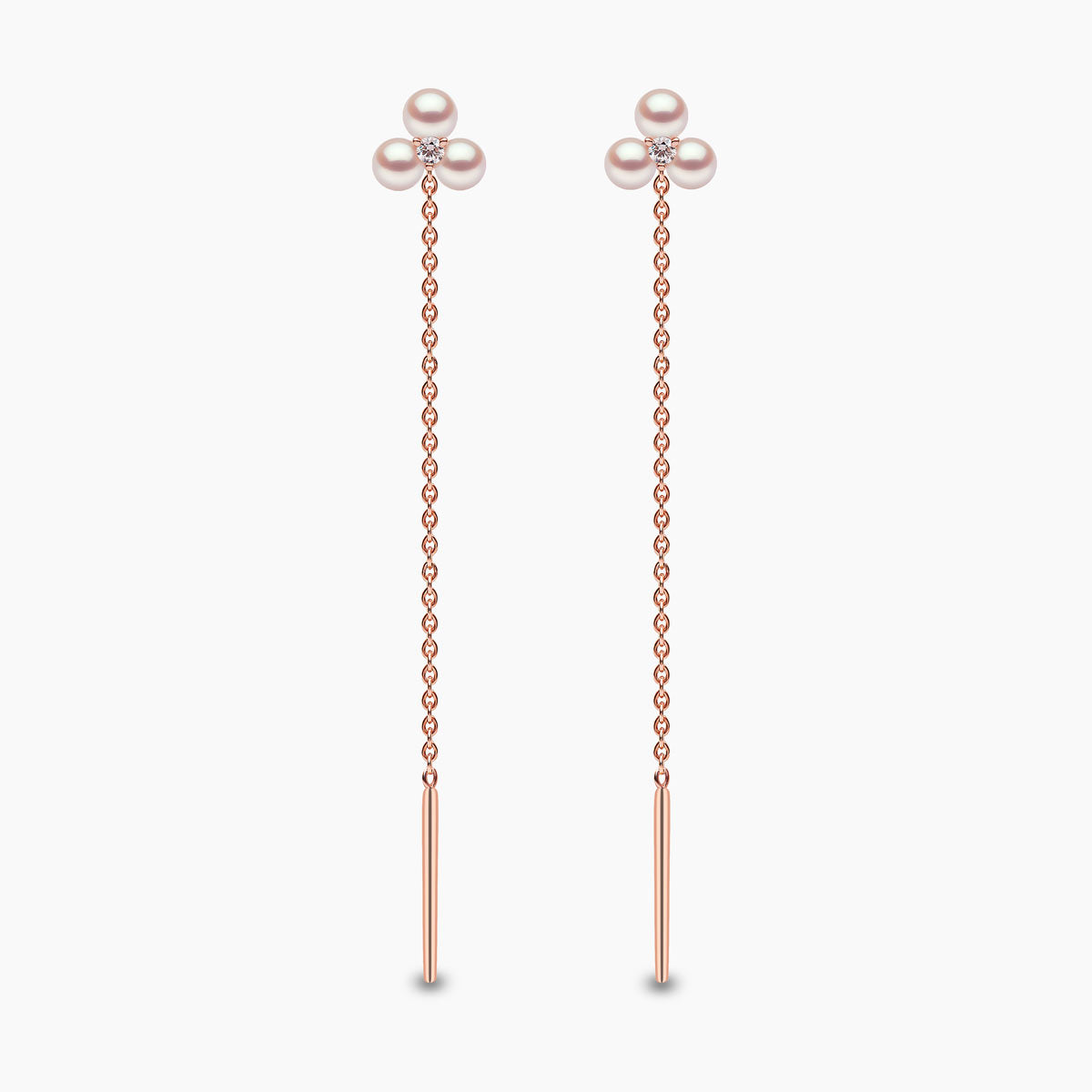 Rose Gold / White Freshwater